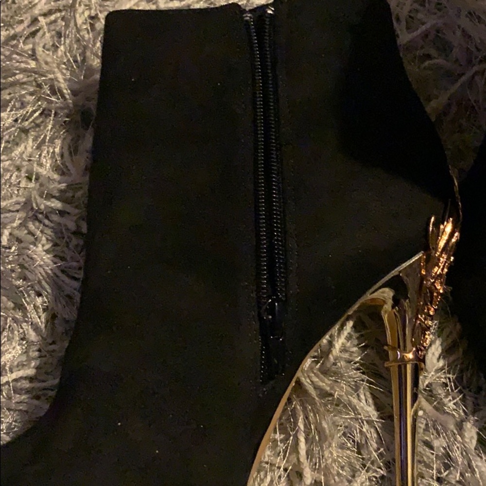 Suede Pointed Booties - image 7